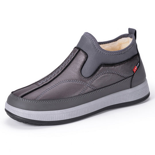 Damen Bequeme Slip-On Winter Sneakers EB