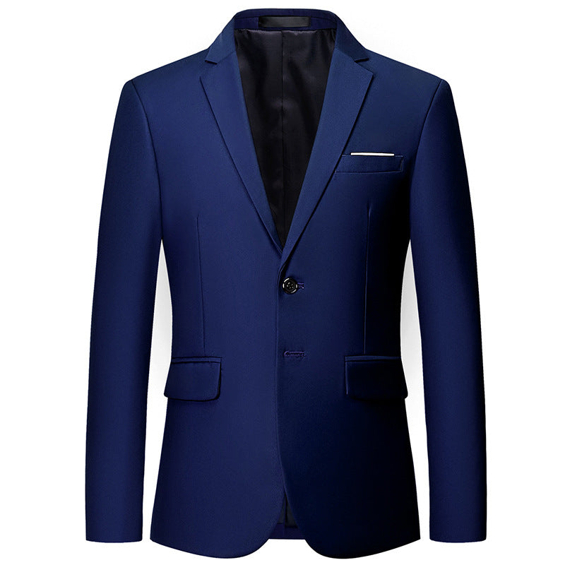 Herren nan tailliertes Sakko mit schmaler Silhouette, Stretchanteil und Pattentaschen EB