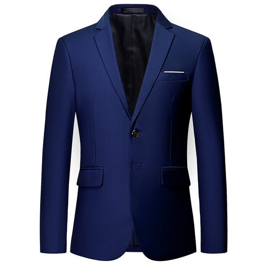 Herren nan tailliertes Sakko mit schmaler Silhouette, Stretchanteil und Pattentaschen EB