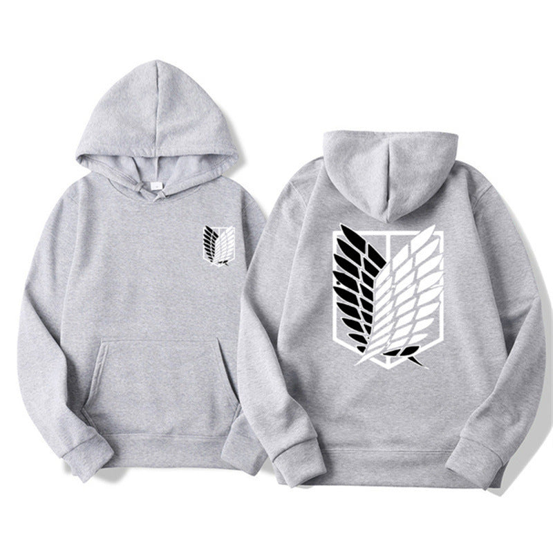 Damen Kapuzenpullover mit klassischem Anime-Motiv EB