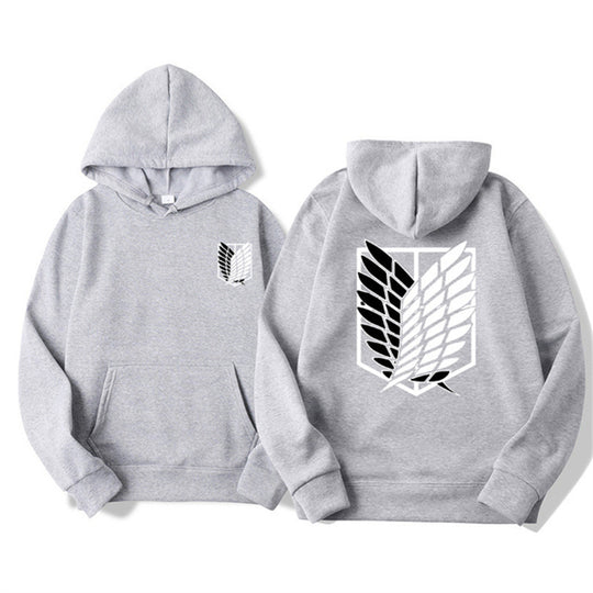 Damen Kapuzenpullover mit klassischem Anime-Motiv EB