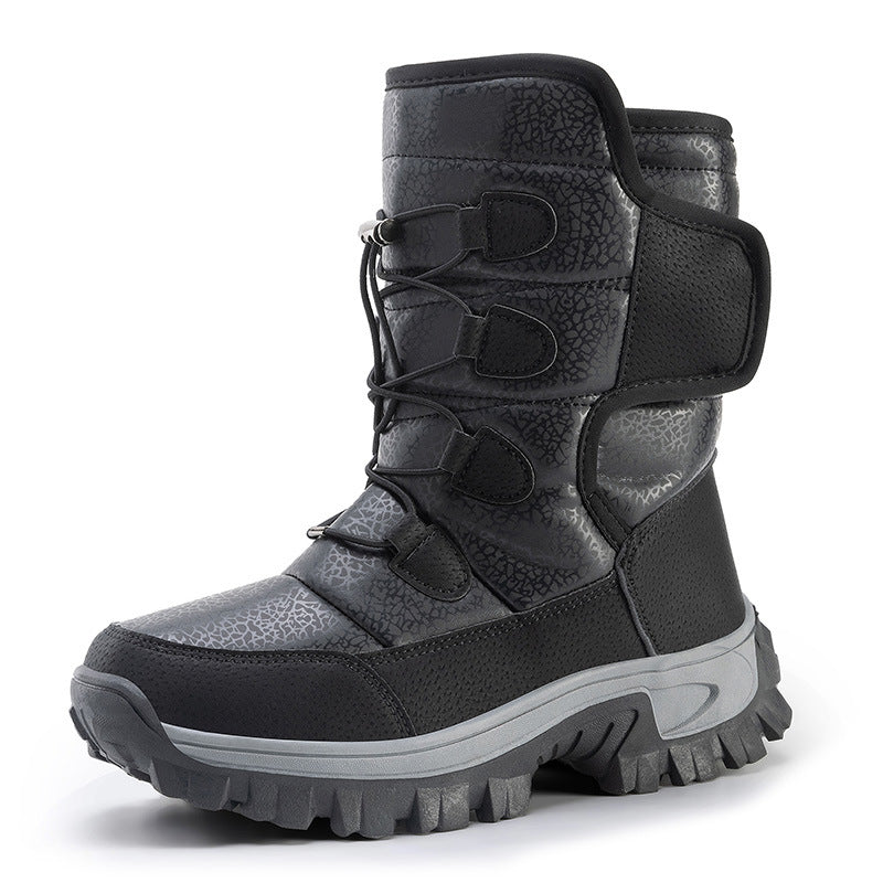 Damen Winterstiefel mit isolierendem Futter und rutschfester Profilsohle EB