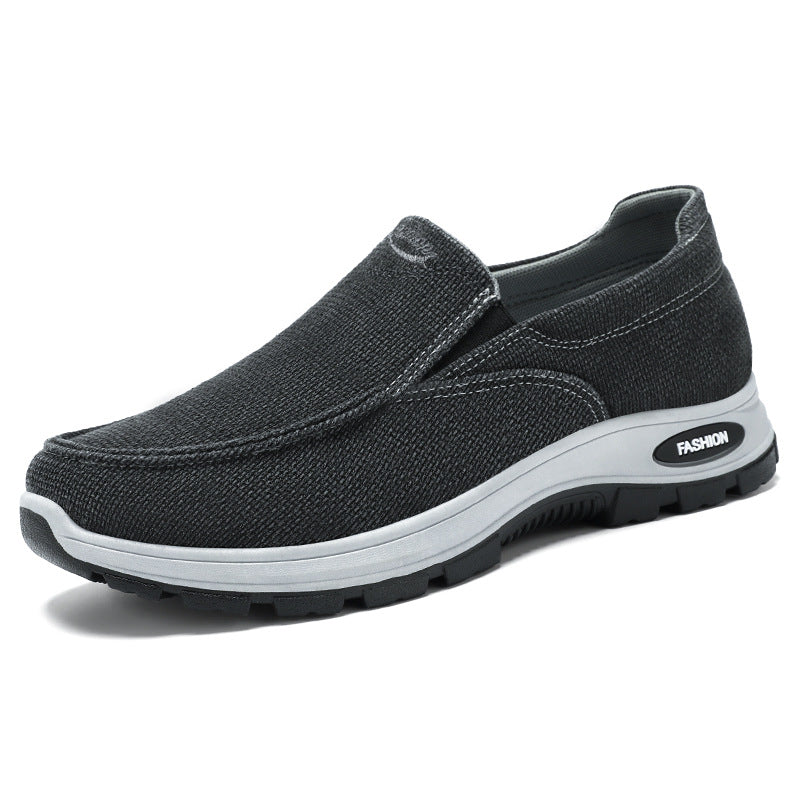 Damen Komfortable Slip-On Sneakers mit rutschfester Sohle EB