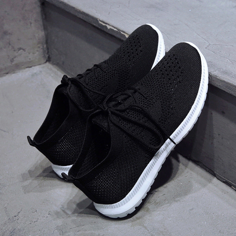 Damen Atmungsaktive und flexible Sneakers mit strukturiertem Obermaterial EB