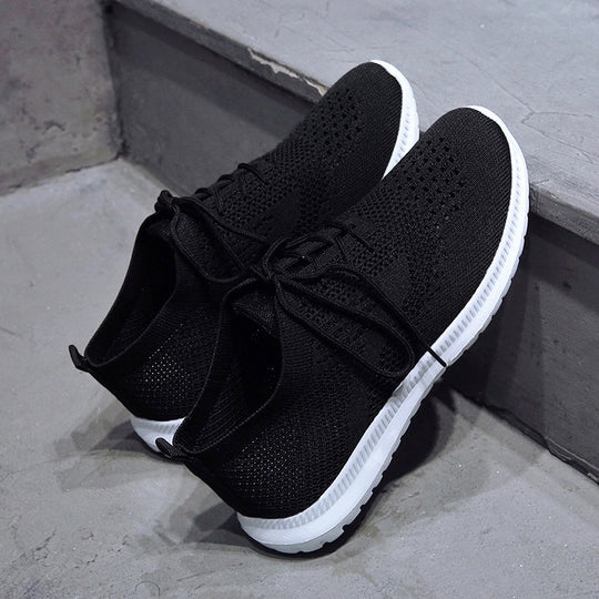 Damen Atmungsaktive und flexible Sneakers mit strukturiertem Obermaterial EB