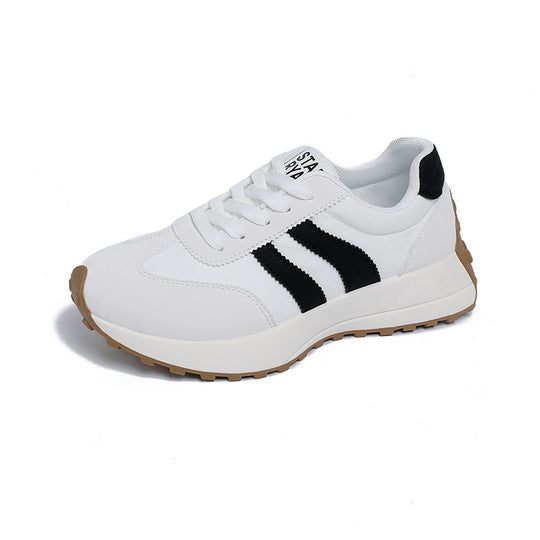 Damen Sportliche Sneakers mit atmungsaktivem Obermaterial und rutschfester Sohle EB