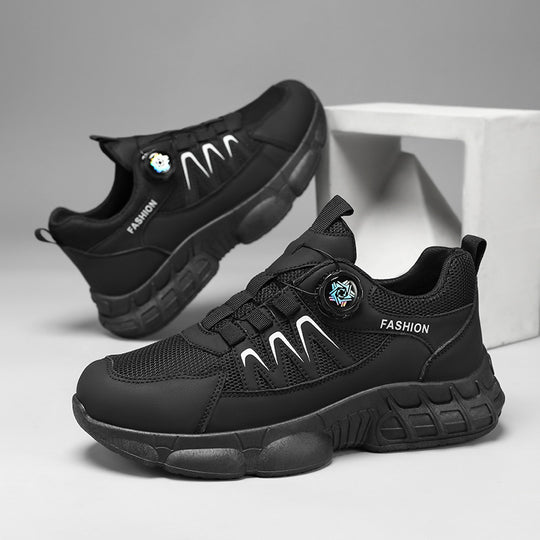 Herren Sportliche Freizeitschuhe mit innovativer Schnürtechnologie und rutschfester Sohle EB