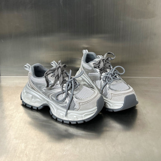 Damen Sportliche Trend-Sneaker mit rutschfester Sohle und atmungsaktivem Mesh-EB