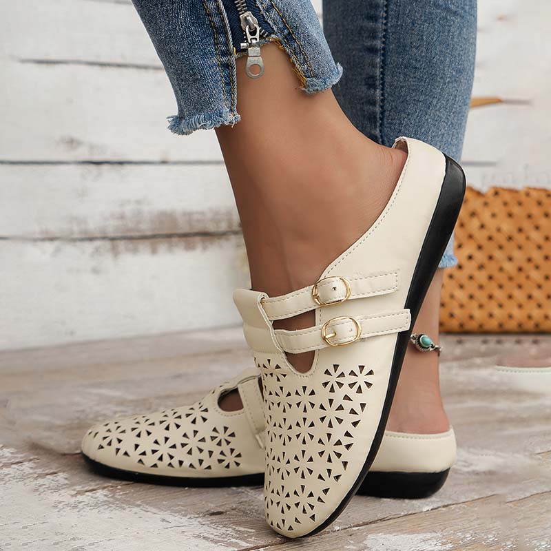 Lässige flache hohle Schuhe EB