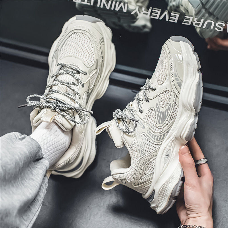Damen Sportliche Laufschuhe mit atmungsaktiven Mesh-Obermaterial und dämpfender Sohle EB