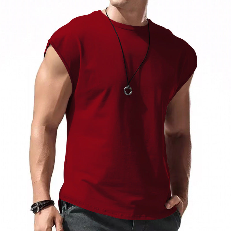 EB | Einfarbiges Weste-T-Shirt