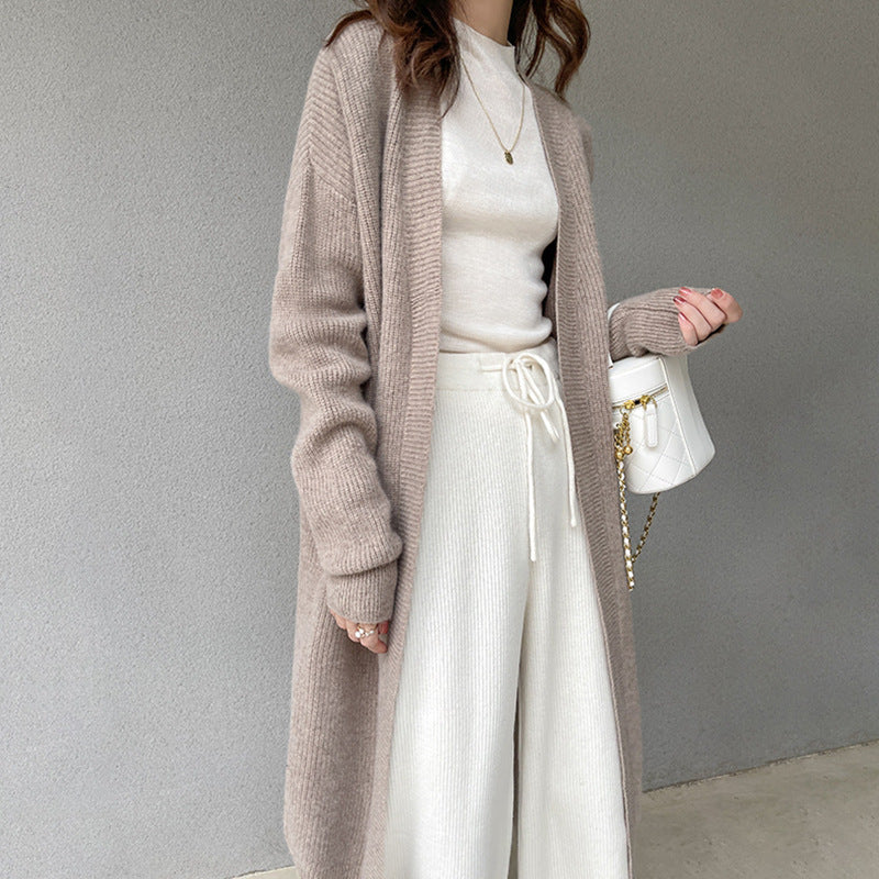 Damen Strickcardigan mit lässigem Schnitt und praktischen Taschen EB