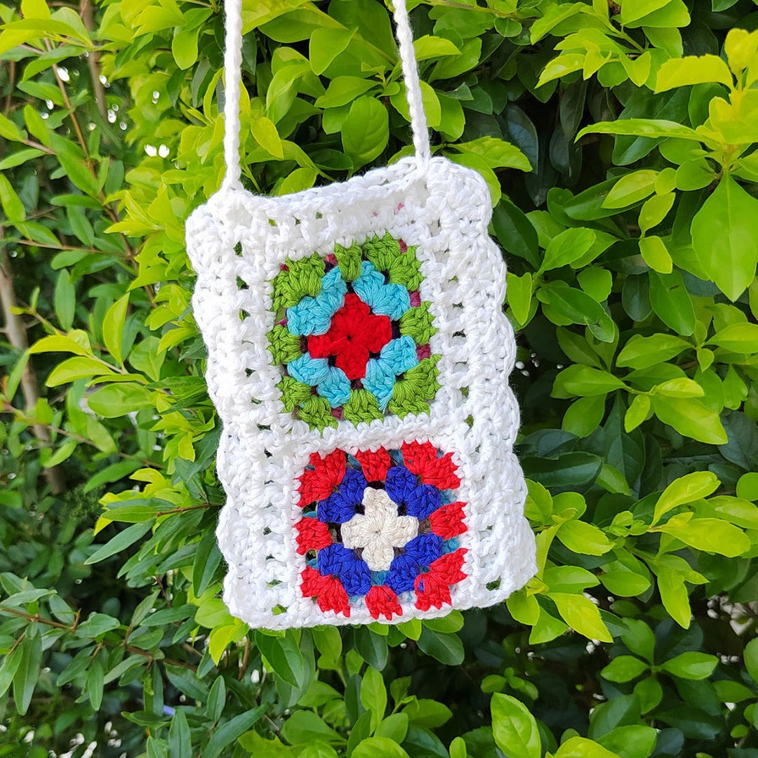 Damen Handgefertigte Häkel-Tasche EB 1779787760
