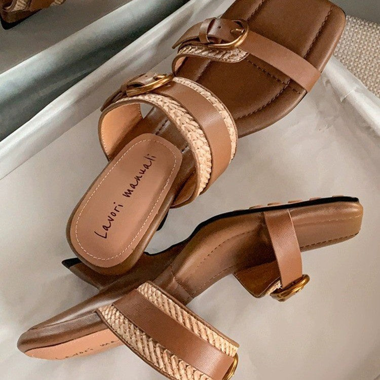 Damen elegante und bequeme Sling Sandalen EB