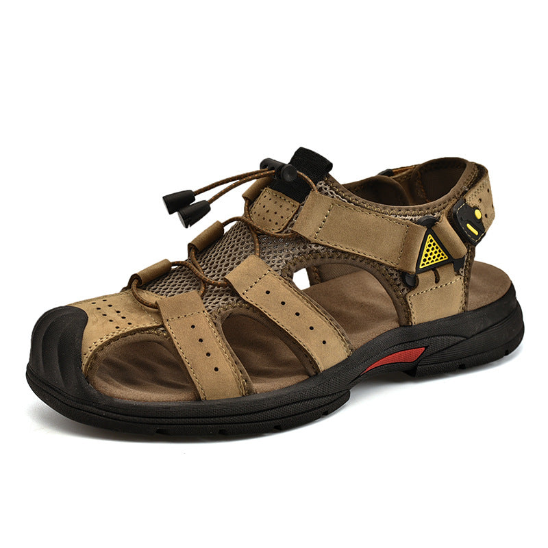 Damen Sandalen mit atmungsaktiven Netz-Elementen und rutschfester Sohle EB