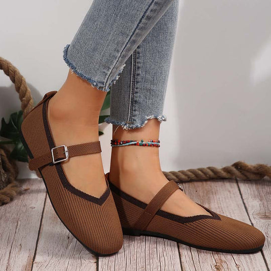 Atmungsaktive flache Schuhe EB