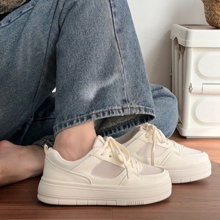 Damen Sneaker mit komfortabler Dämpfung und atmungsaktiver Mesh-Struktur EB