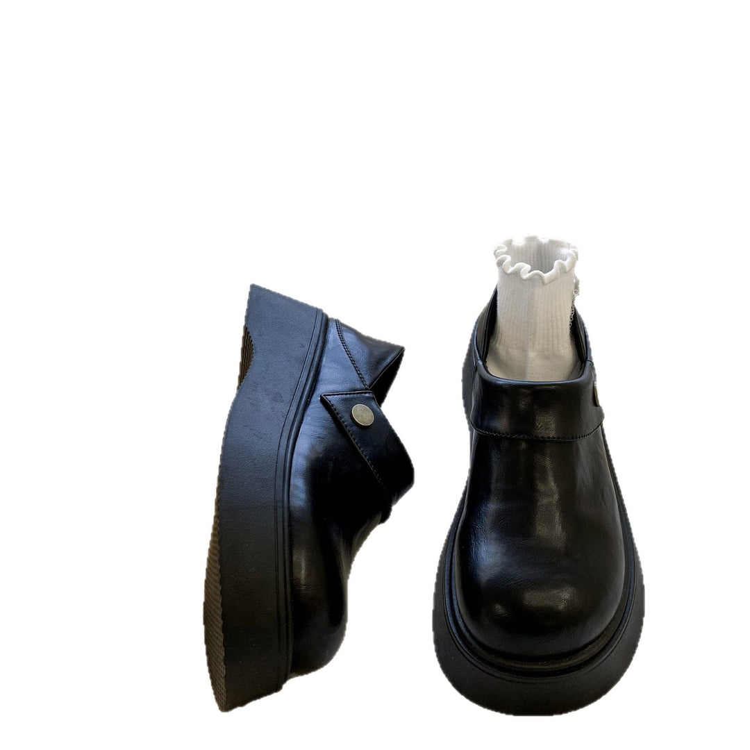 Damen modische Plateauschuhe mit elegantem Riemen und hervorragendem Tragekomfort EB