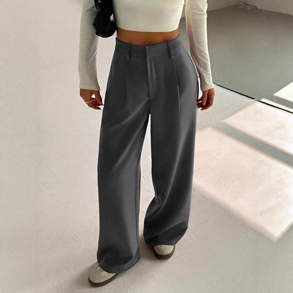 Damen weite Anzughose R&B