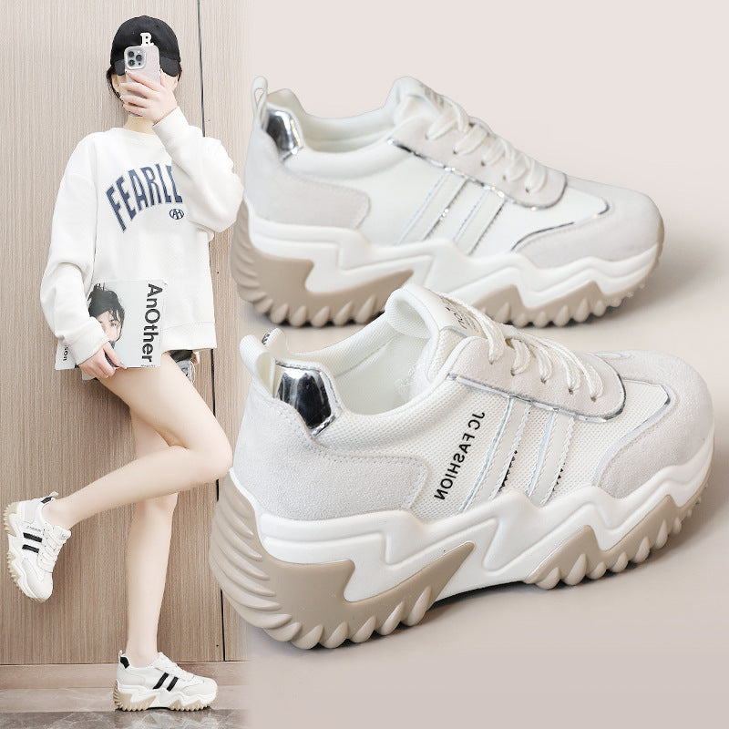 Damen Sportliche Sneaker mit hochdämpfendem Profil und atmungsaktivem Obermaterial EB