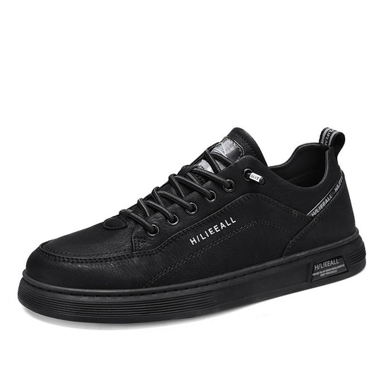 Herren niedrig geschnittener Sneaker mit perforierter Seitenwand, Metallösen und gedämpfter Plateausohle EB