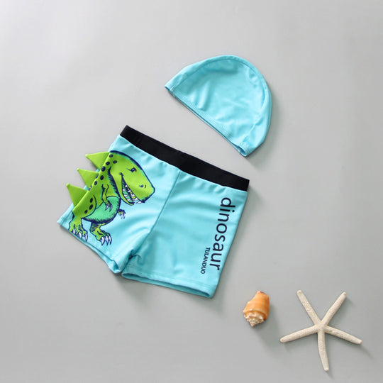 Jungen Schwimmshorts mit Dinosaurier-Motiv EB