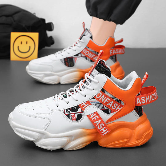 Damen Modische Lauf Sneakers mit innovativer Dämpfung und grafischen Akzenten EB