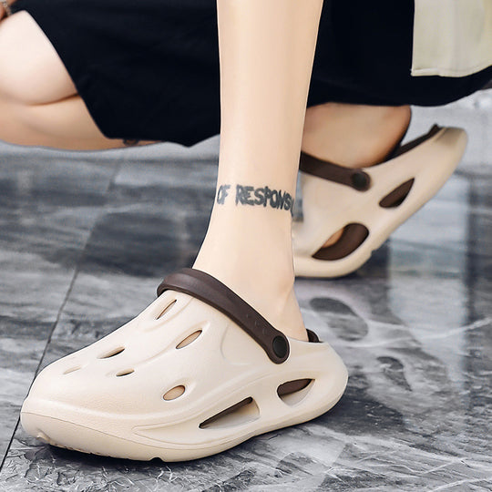 Damen Komfortable und stylische Clogs mit ergonomischer Fußbett EB
