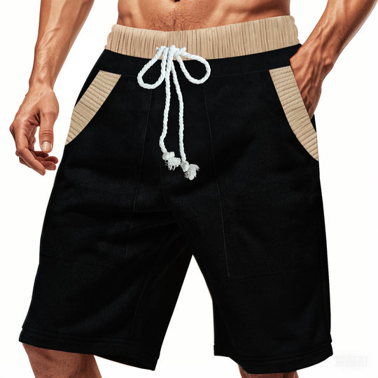 Herren Freizeit-Shorts mit elastischem Bund und praktischen Seitentaschen EB