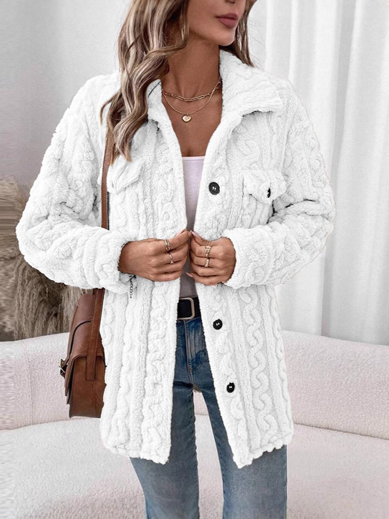 Damen Strickjacke mit strukturierter Oberfläche EB