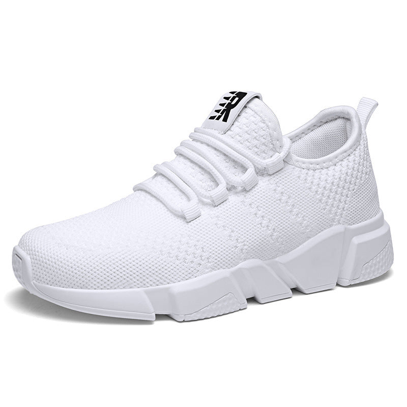 Damen Sportliche Sneakers mit atmungsaktiver Strick-Oberfläche und dämpfender Sohle EB