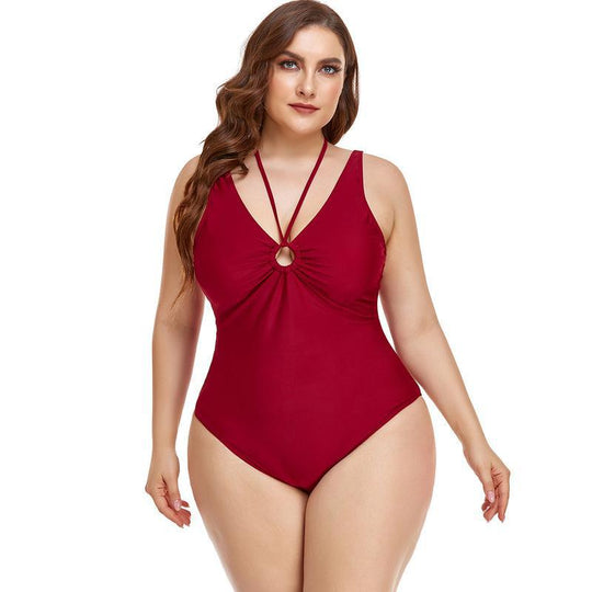 Damen Eleganter Einteiler mit raffiniertem Ringdetail EB