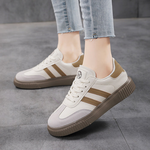 Damen Alltags-Sneakers mit rutschfester Gummisohle und atmungsaktivem Obermaterial EB