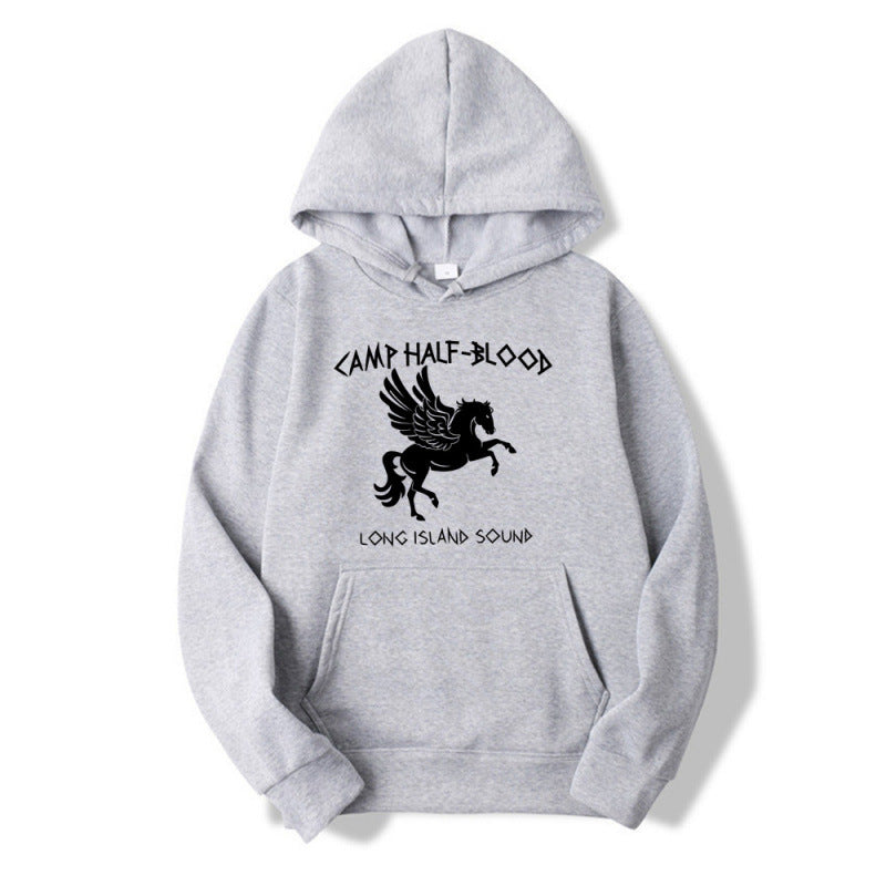 Damen Hoodie mit kreativem Fantasy-Motiv EB