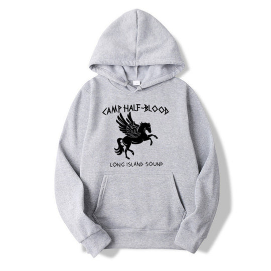 Damen Hoodie mit kreativem Fantasy-Motiv EB