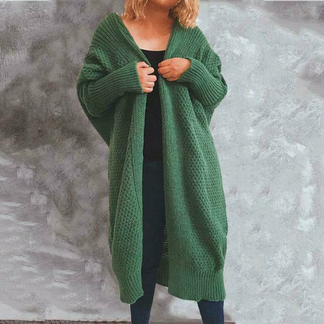 EB | Solide Lange Strickjacke