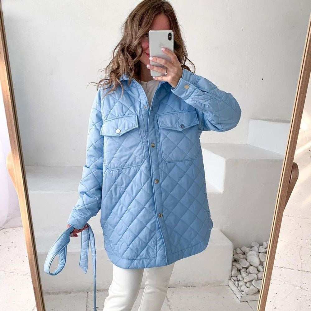 Damen Modische Steppjacke EB