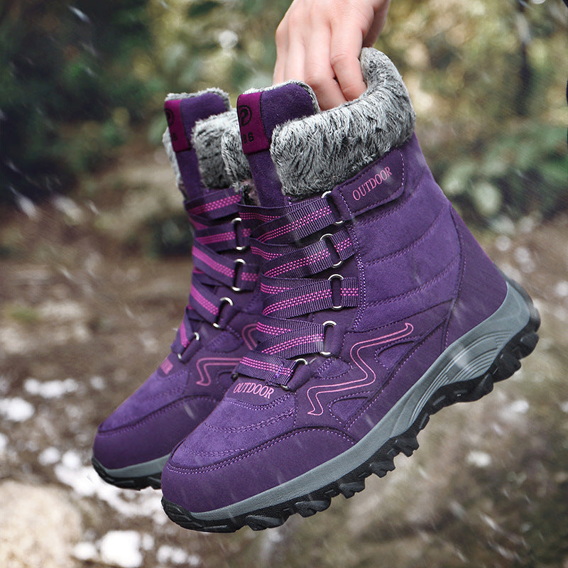 Damen Gemütliche Winterstiefel mit isolierender Fütterung EB