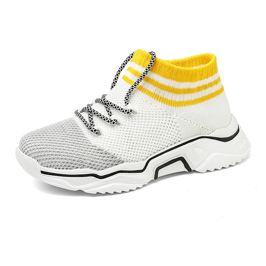 Damen Sportliche Sneakers mit atmungsaktivem Obermaterial und flexiblem Design EB