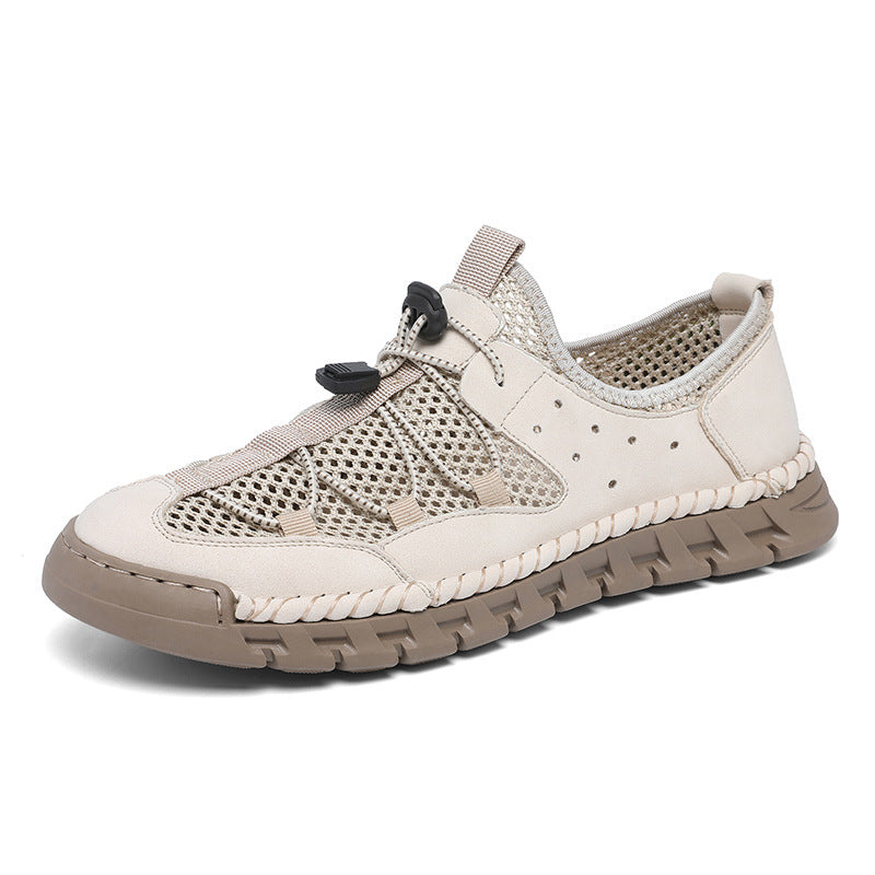 Herren Atmungsaktive Freizeitschuhe mit elastischem Schnellschnürsystem EB