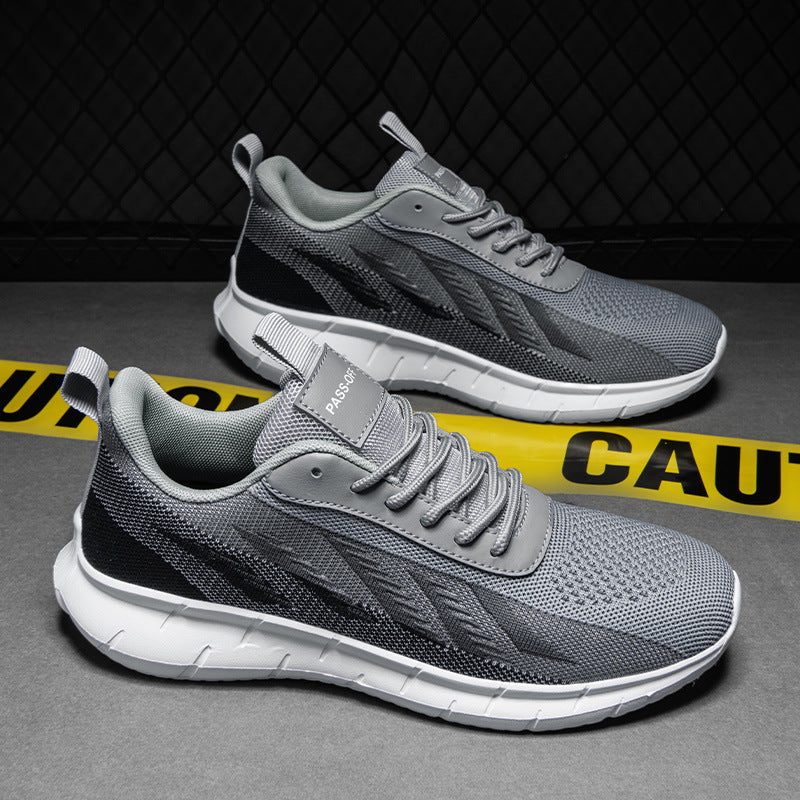 Damen Lauf-Sneaker mit atmungsaktiver Mesh-Oberfläche und dämpfender Sohle EB