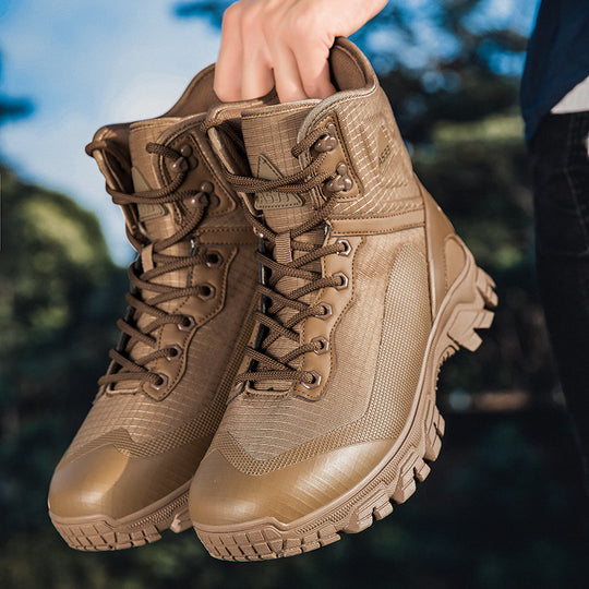 Damen taktische Outdoor-Wanderschuhe mit rutschfester Sohle und atmungsaktivem Obermaterial EB