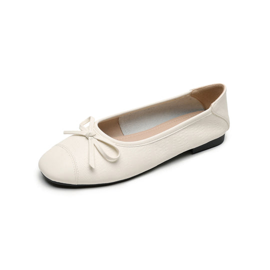 Damen Ballerinas mit dekorativem Schleifen-Design und komfortabler Sohle EB