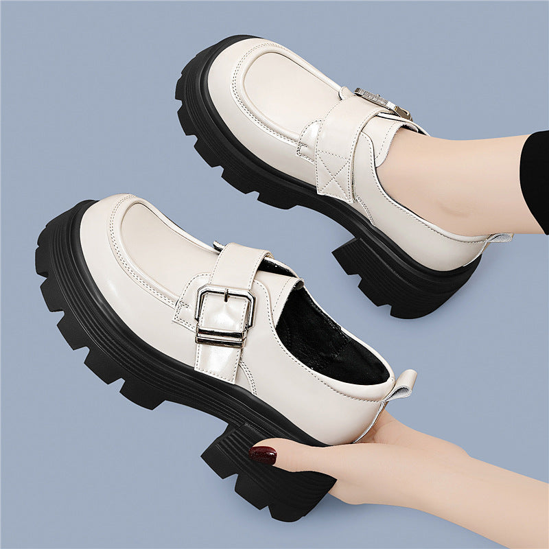 Damen Modische und robuste Slipper mit praktischer Schnalle EB