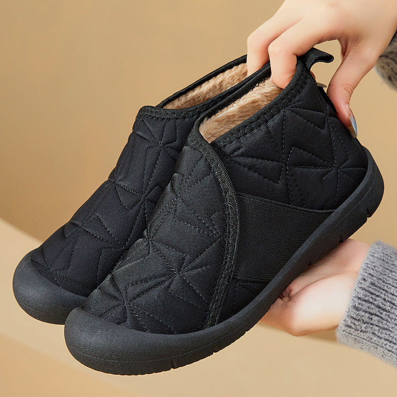 Damen Isolierte Winterstiefel mit rutschfester Sohle und weichem Innenfutter EB
