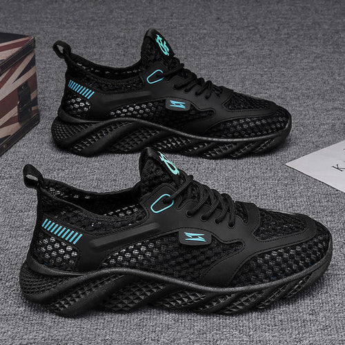 Damen Atmungsaktive Freizeitsneakers mit innovativem Netzdesign und bequemer Dämpfung EB