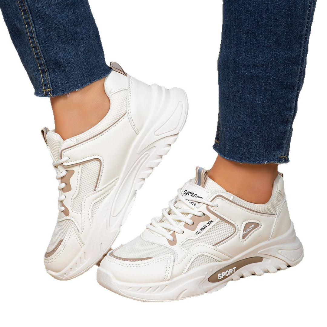 Damen Atmungsaktive Sport Sneakers mit dämpfendem Fußbett und rutschfester Sohle EB