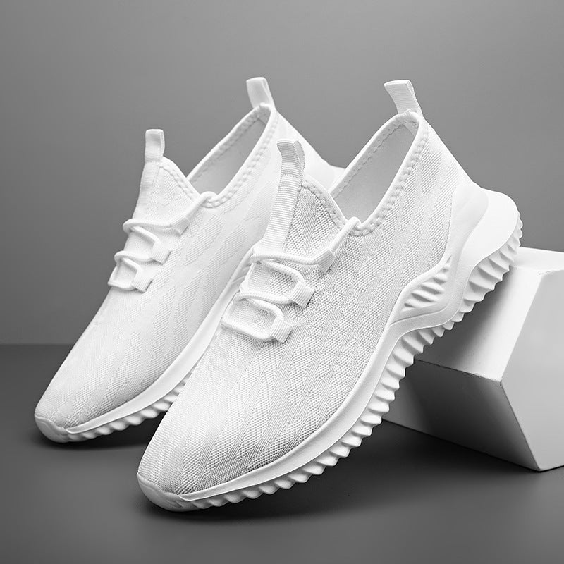 Damen Atmungsaktive elastische Sneakers mit innovativem Schnürdesign EB