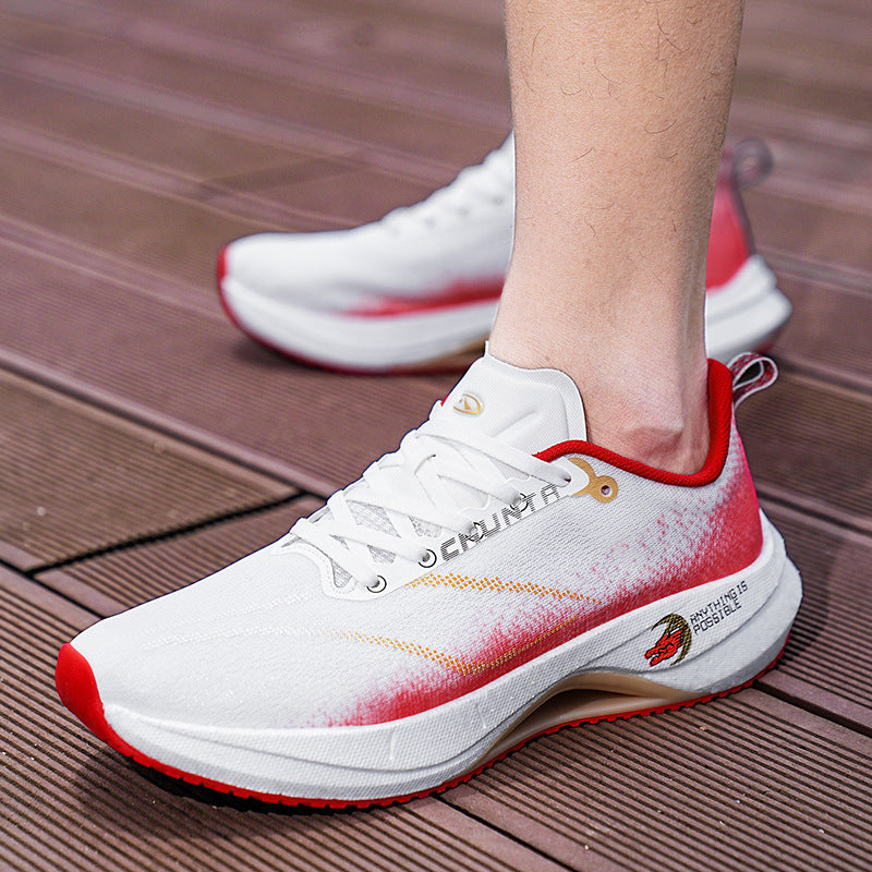 Damen Sportliche Laufschuhe mit atmungsaktiver Mesh-Oberfläche und dynamischem Dämpfungssystem EB