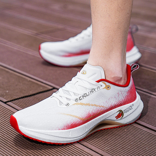 Damen Sportliche Laufschuhe mit atmungsaktiver Mesh-Oberfläche und dynamischem Dämpfungssystem EB